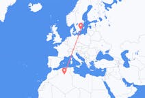 Flüge von der Stadt Ghardaïa in die Stadt Kalmar