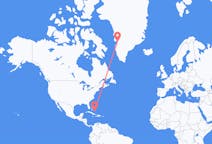เที่ยวบินจากนิคมเกาะเดดแมน ไปยัง Ilulissat