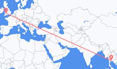 Flyrejser fra Pattaya til Cardiff
