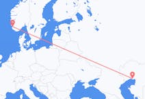 Flyrejser fra Atyrau til Stavanger
