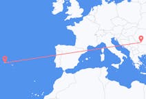 Flights from Craiova, Romania to Pico Island, Portugal