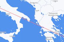 Lennot Roomasta Mykonokselle