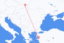 出发地 斯洛伐克从 科希策目的地 土耳其伊兹密尔的航班