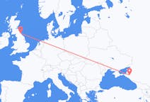 Flights from Krasnodar, Russia to Newcastle upon Tyne, the United Kingdom