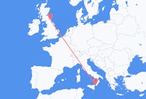 Flights from Newcastle upon Tyne, the United Kingdom to Reggio Calabria, Italy