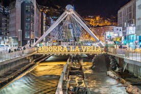 Visite à pied du meilleur d'Andorre-la-Vieille