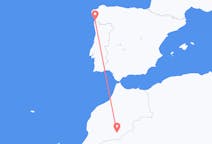 Flyreiser fra Zagora, til Vigo