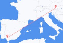 出发地 奥地利出发地 格拉茨目的地 西班牙塞维利亚的航班