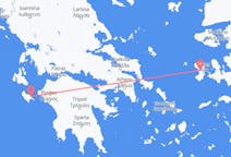 Flug frá Zakynthos eyju til Chios