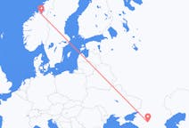Flyg från Stavropol till Trondheim