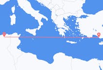 出发地 阿尔及利亚出发地 君士坦丁目的地 土耳其加济帕萨的航班