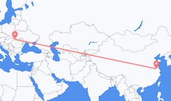 Flyrejser fra Yangzhou, Kina til Baia Mare, Rumænien