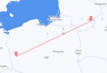 Flights from Zielona Góra to Vilnius