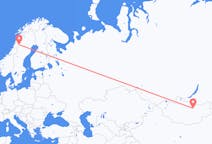 Flights from Ulaanbaatar, Mongolia to Hemavan, Sweden