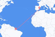 Flights from Belém, Brazil to Alicante, Spain