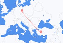 Flights from Isparta, Turkey to Dresden, Germany