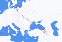 Flights from Muş, Turkey to Poznań, Poland