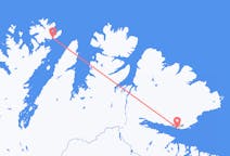 ตั๋วเครื่องบินจากเมืองฮ็อนนิงส์โวกไปยังเมืองVadsø