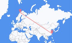 Flights from Wenzhou to Bardufoss