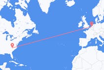 Flyrejser fra Charlotte til Rotterdam