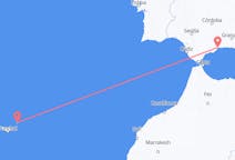 Vluchten van Vila Baleira naar Málaga