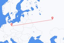 Flyg från Kazan, Ryssland till Berlin, Maryland, Tyskland