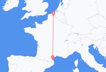 Flyg från Lille, Frankrike till Perpignan, Frankrike