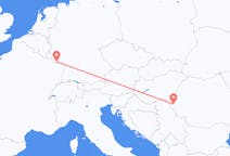 Flyg från Timișoara, Rumänien till Saarbrücken, Tyskland