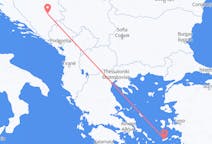 Flights from Sarajevo to Icaria