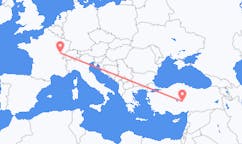 Flights from Dole, France to Nevşehir, Turkey