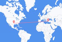 Flyrejser fra Dallas, USA til Izmir, Tyrkiet