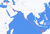 Flights from Karratha, Australia to Kayseri, Turkey