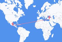 Flyrejser fra Puerto Escondido, Oaxaca, Mexico til Adana, Tyrkiet