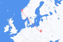 Flights from Førde, Norway to Lublin, Poland