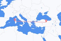 Flights from Alghero, Italy to Sivas, Turkey