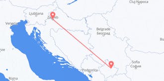 Flights from Kosovo to Croatia