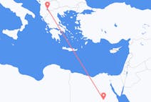Flyreiser fra Asyut, til Ohrid
