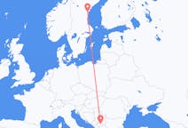 Flyreiser fra Priština, til Sundsvall