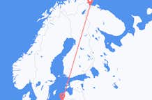 Voli da Palanga, Lituania to Kirkenes, Norvegia