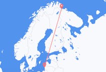 Voos de Palanga, Lituânia para Kirkenes, Noruega