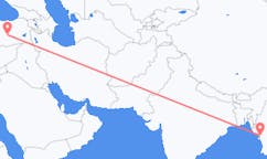 Fly fra Ann, Burma til Elazığ