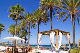Lähtö yksityiset kuljetukset Ibizalta Ibizan lentokentälle IBZ Luxury Vanissa
