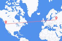 Flights from Seattle to Moscow