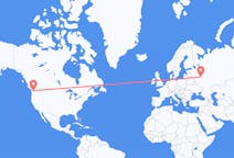 Flights from Seattle, the United States to Moscow, Russia
