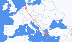 Flights from Paderborn to Parikia