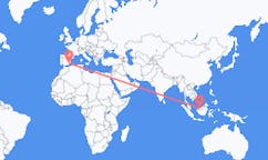 Flights from Sibu to Murcia