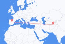 Flyrejser fra Mazar-e Sharif, Afghanistan til Madrid, Spanien