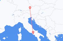 Flyrejser fra Napoli til Salzburg