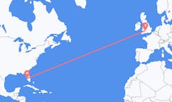 Flyreiser fra Punta Gorda, USA til Bristol, England