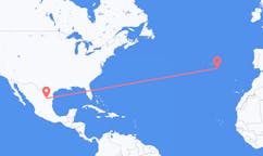 Flyg från Monterrey, Mexiko till Santa Maria, Kap Verde, Portugal